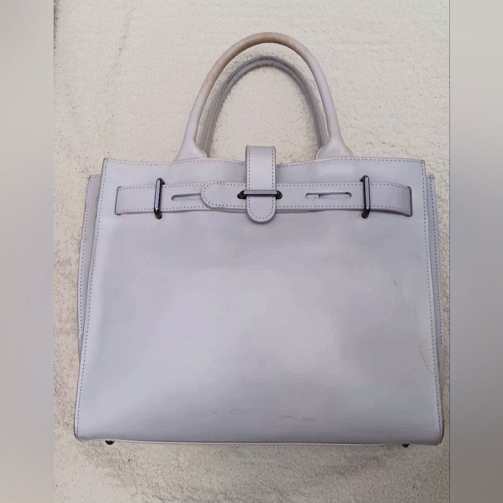 FURLA Greta Satchel Gray/Lavender - Picture 4 of 8
